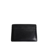 Porta-Cartao-Coach-Couro-Preto