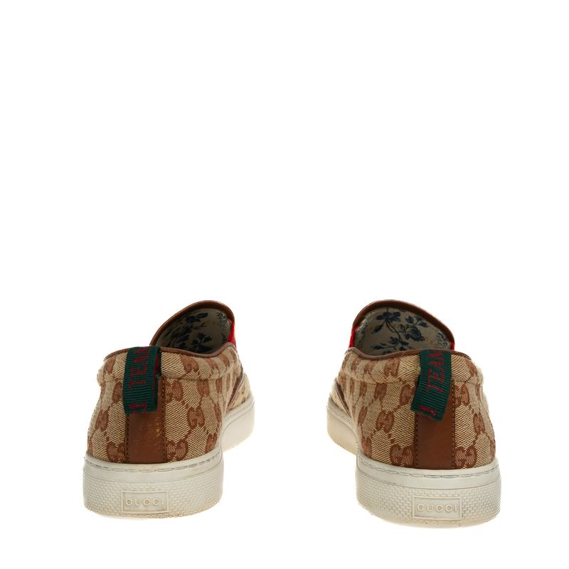 Tenis-Gucci-Slip-On-NY-Yankees-GG-Canvas