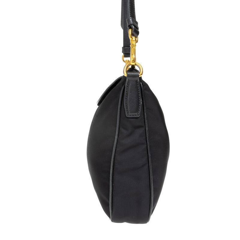 Bolsa-Prada-Bandoliera-Nylon-Preto