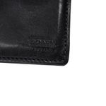 Porta-Cartao-Coach-Couro-Preto