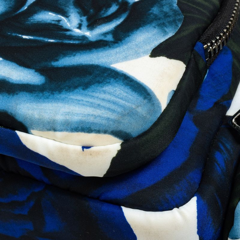 Bolsa-Prada-Nylon-Flores-Azul