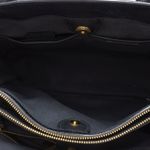 Bolsa-Burberry-Trimmed-Banner-House-Check-Couro-Preta
