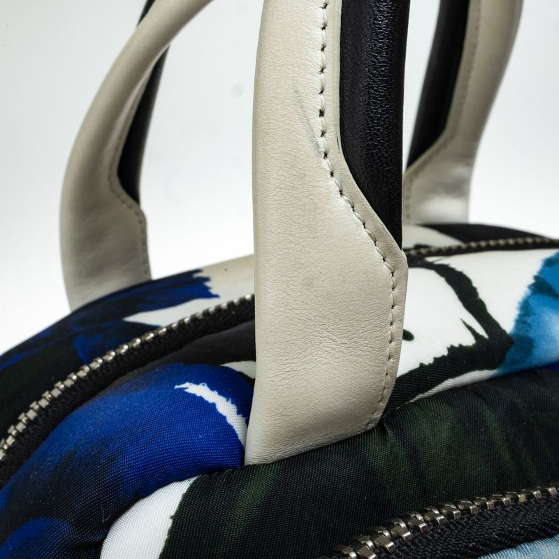 Bolsa-Prada-Nylon-Flores-Azul