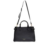 Bolsa-Burberry-Trimmed-Banner-House-Check-Couro-Preta