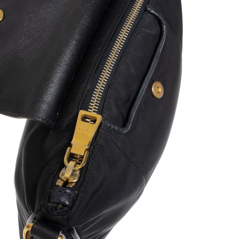 Bolsa-Prada-Bandoliera-Nylon-Preto