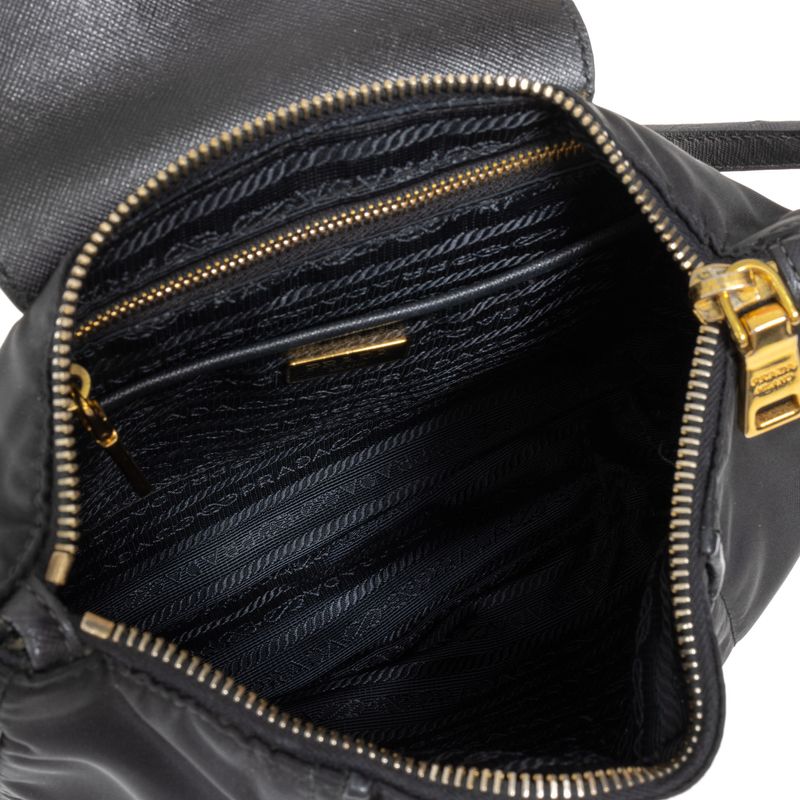 Bolsa-Prada-Bandoliera-Nylon-Preto