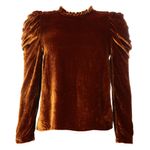 Blusa-Ulla-Johnson-Veludo-Molhado-Ocre-