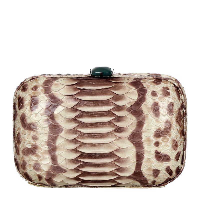 Clutch-Couro-Exotico-e-Pedra-Verde