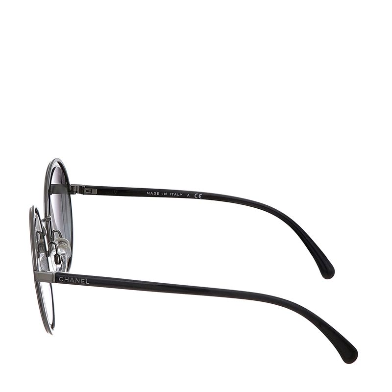 Oculos-Chanel-Redondo-Preto