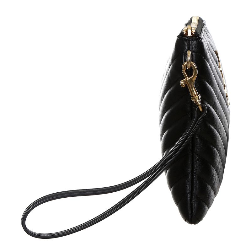 Clutch-Saint-Laurent-Matelasse-Preta-