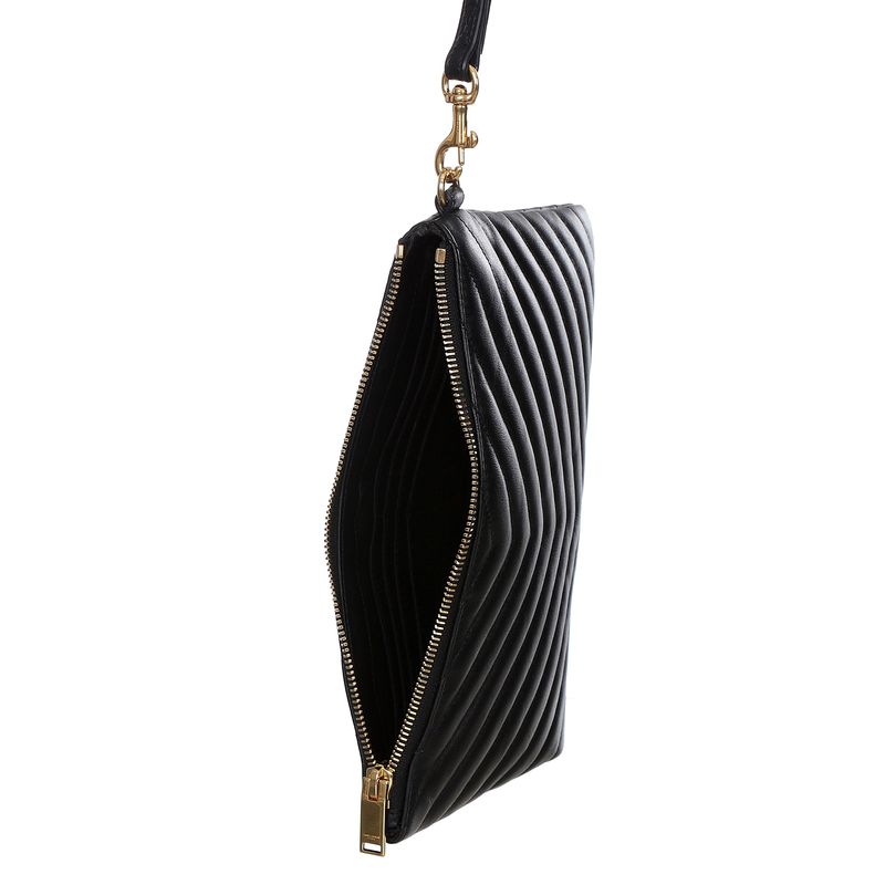 Clutch-Saint-Laurent-Matelasse-Preta-