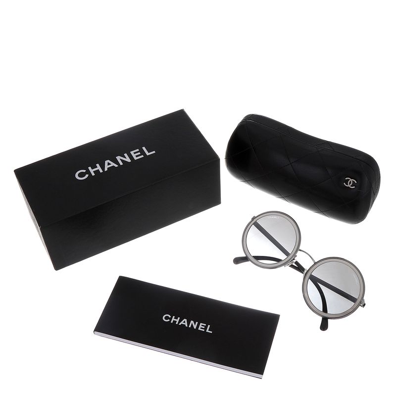 Oculos-Chanel-Redondo-Preto