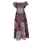 Vestido-Ulla-Johnson-Estampado-Roxo
