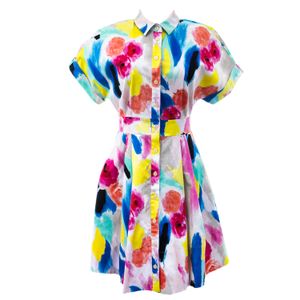 Vestido Kate Spade Algodão Colorido