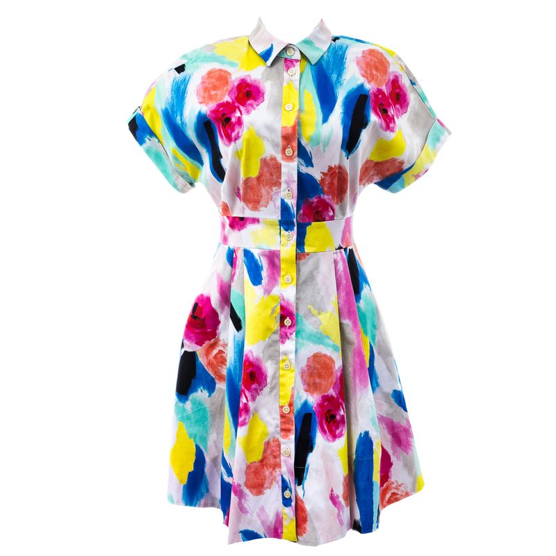 Vestido-Kate-Spade-Algodao-Colorido