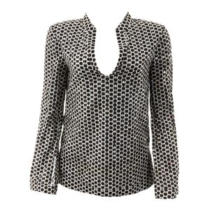 Blusa Tory Burch Algodão Poá e Paetês