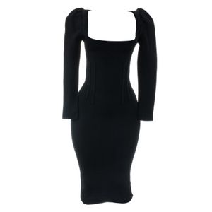 Vestido BoBô Tricot Preto