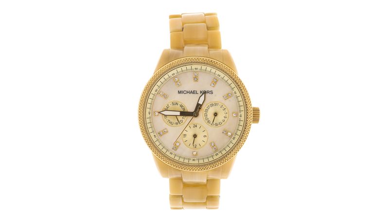 Relogio michael kors feminino 2024 madrepérola