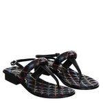 Rasteira-Chanel-CC-Matelasse-Preta