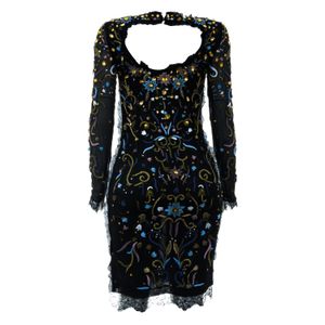 Vestido Emilio Pucci Seda com Pedrarias
