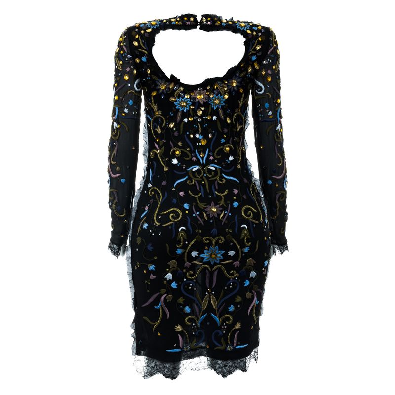 Vestido-Emilio-Pucci-Seda-com-Pedrarias