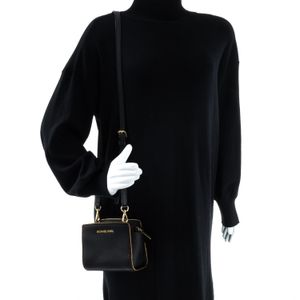 Bolsa Michael Kors Couro Preto