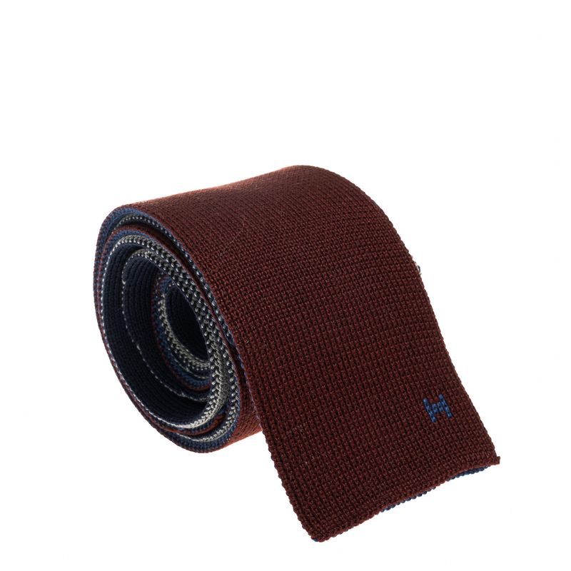 Gravata-Hermes-Maille-2-Temps-Azul-e-Bordo