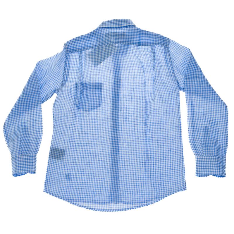 Camisa-Vilebrequin-Infantil-Xadrez-Branco-e-Azul