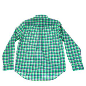 Camisa Ralph Lauren Infantil Xadrez Verde