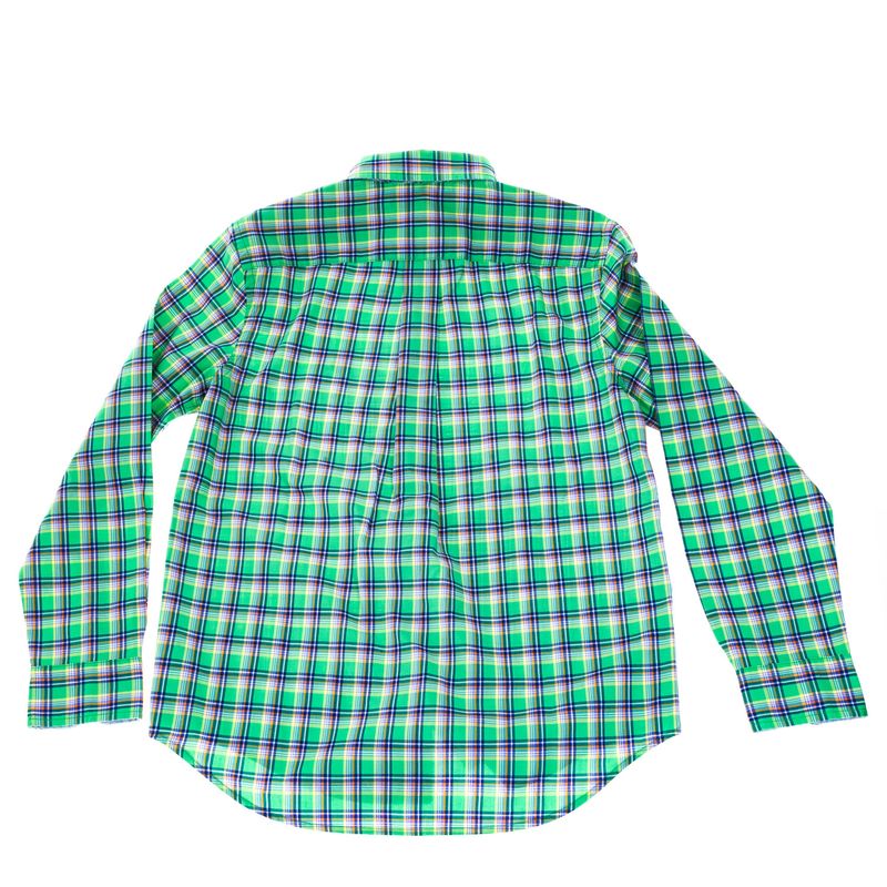 Camisa-Ralph-Lauren-Infantil-Xadrez-Verde