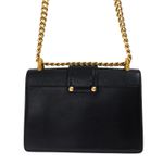 Bolsa-Prada-Cahier-Cobra-Saffiano-Preto