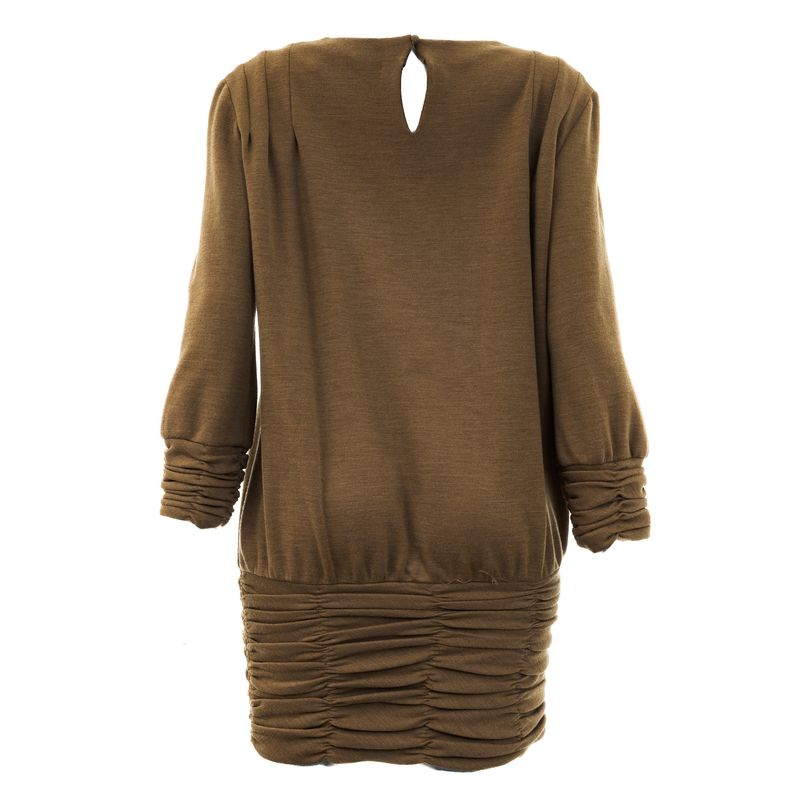 Vestido-TalieNK-Manga-Longa-La-Bege