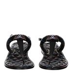 Rasteira-Chanel-CC-Matelasse-Preta