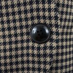 Blazer-Vintage-Pied-de-Poule-Marrom