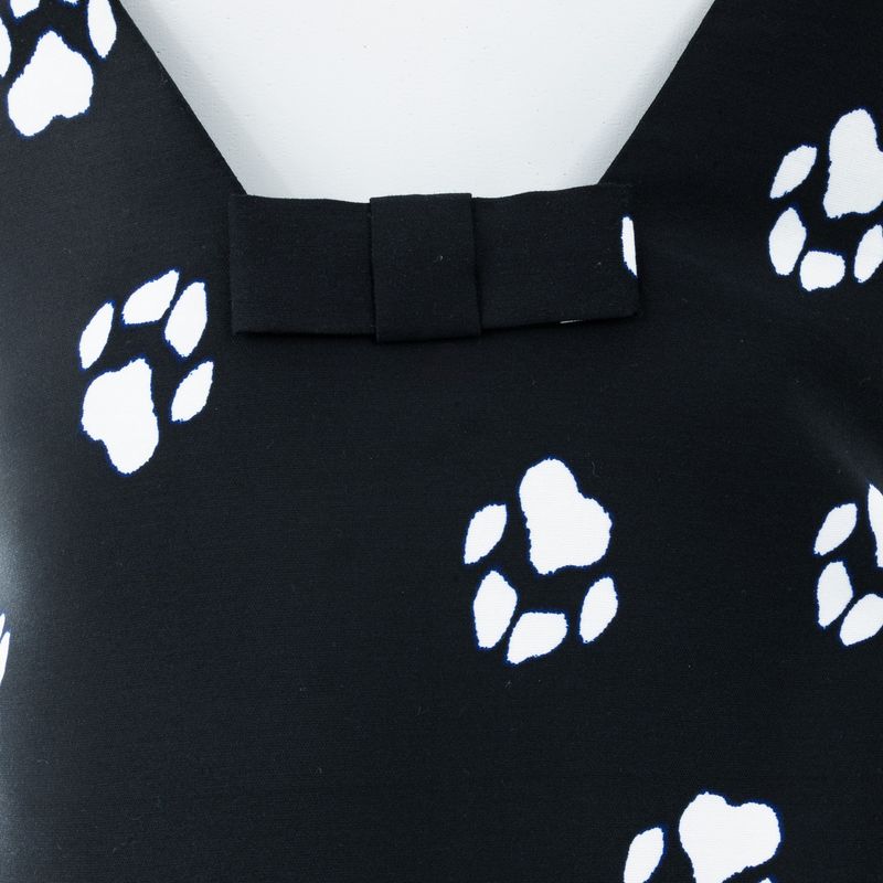 Vestido-Kate-Spade-Estampa-Patas-Preto