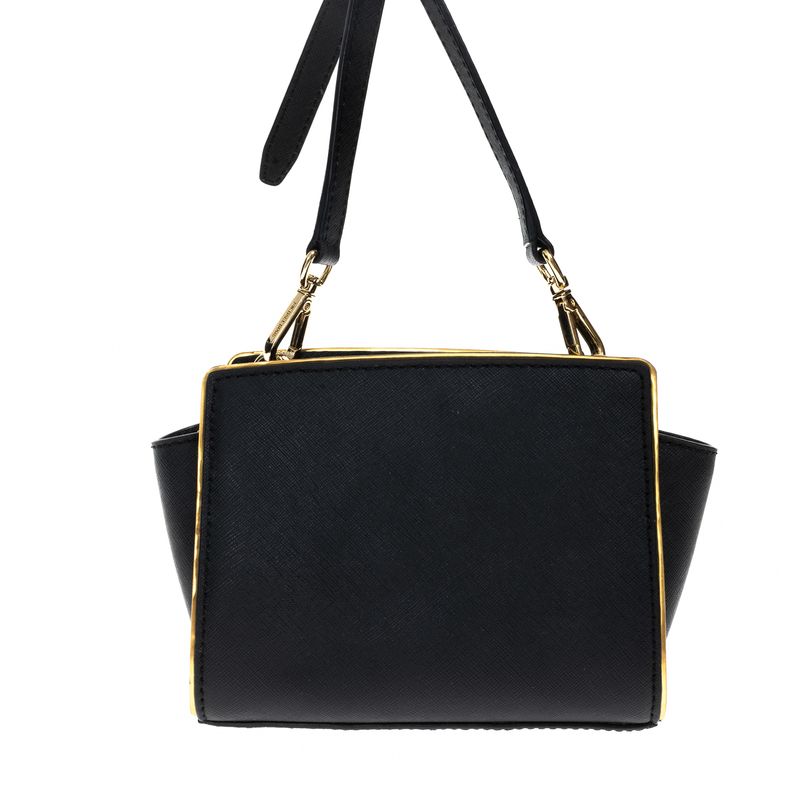 Bolsa-Michael-Kors-Couro-Preto-