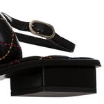Rasteira-Chanel-CC-Matelasse-Preta