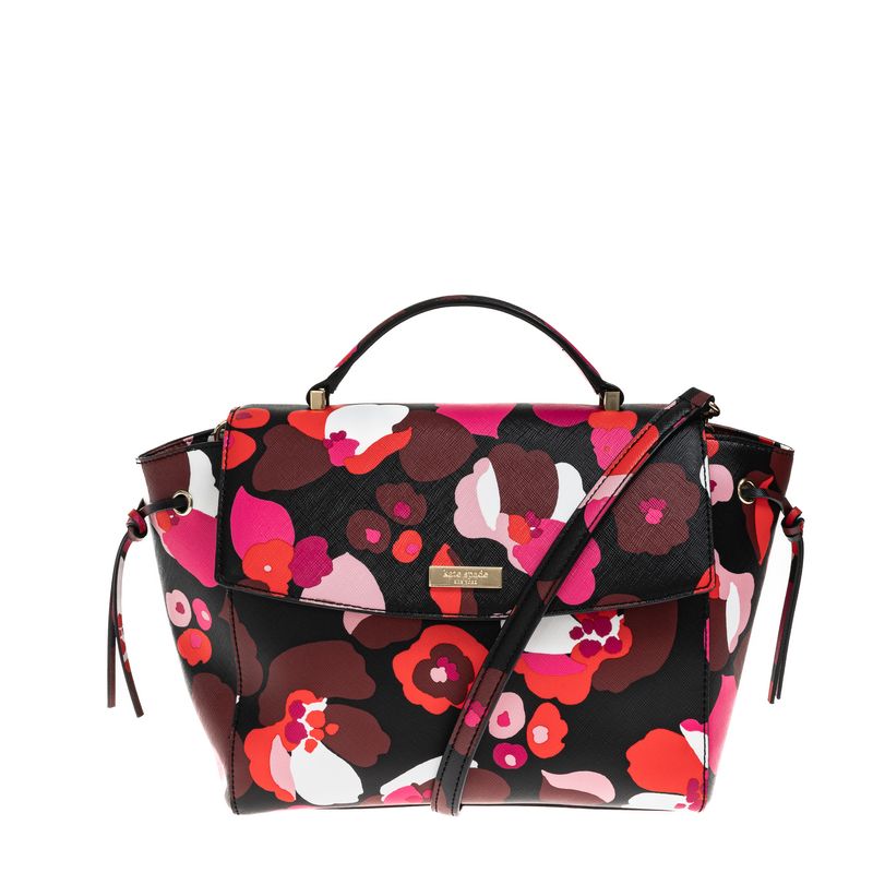 Bolsa-Kate-Spade-Flores-Preta-e-Vermelho