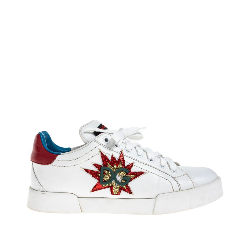 Tenis-Dolce---Gabbana-Aplicacoes-Couro-Branco