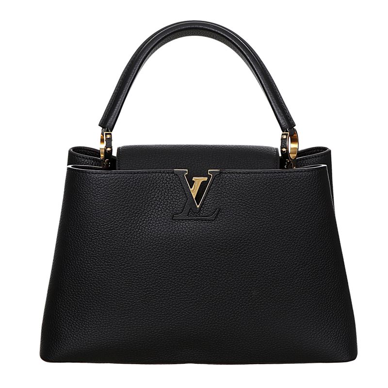Bolsa-Louis-Vuitton-Capucines-MM-Preta-e-Rosa