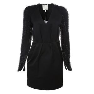 Vestido Phillip Lim Aplicações Preto