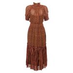 Vestido-Proenza-Schouler-Seda-Estampado-Vermelho-e-Amarelo