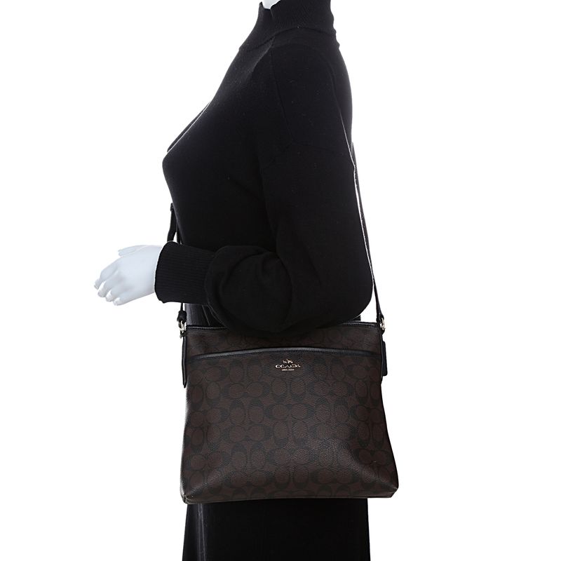 83207-Bolsa-Coach-Transversal-Monograma-Marrom-e-Preto-verso