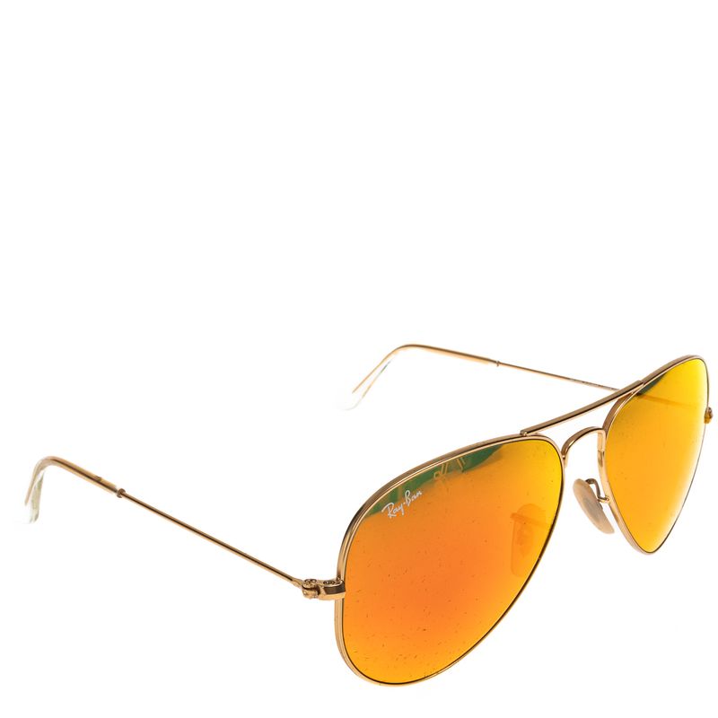 Oculos-Ray-Ban-Aviator-Espelhado-Dourado