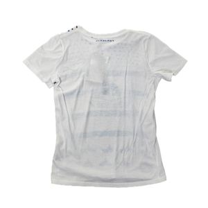 Camiseta Burberry Infantil Barco Branca