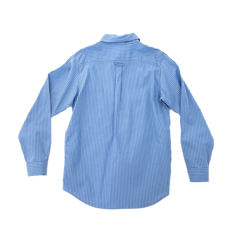 Camisa-Lacoste-Infantil-Listrada-Azul