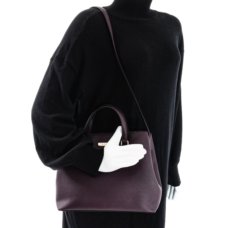 Bolsa-Kate-Spade-Saffiano-Roxa