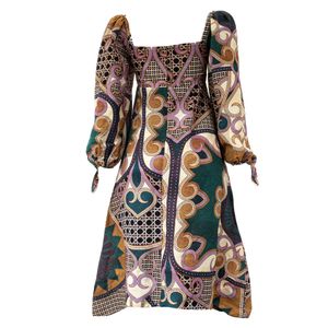 Vestido Dona Santa Algodão Estampado