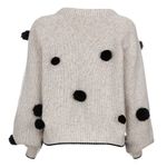 Sueter-Framed-Bege-e-Pom-Pom-Preto