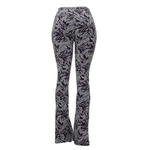 Calça Lilly Sarti Flare Lures Roxo e Prata